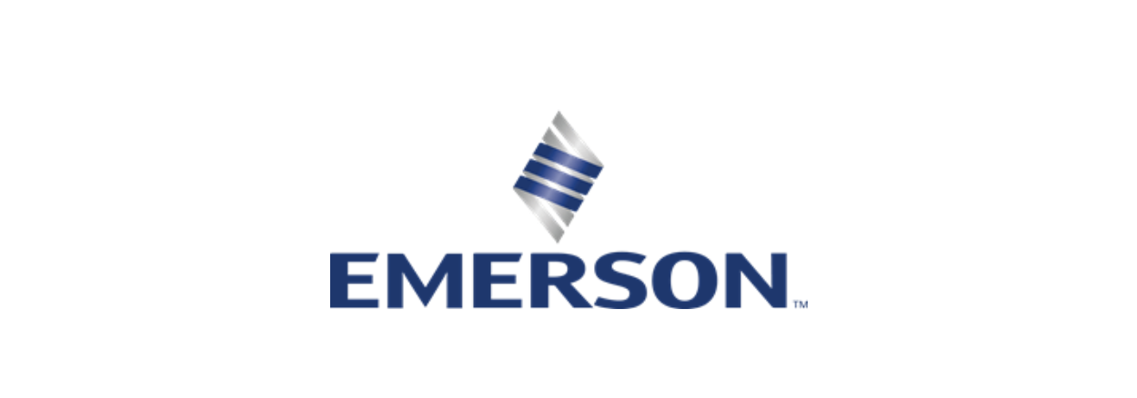 Emerson logo white