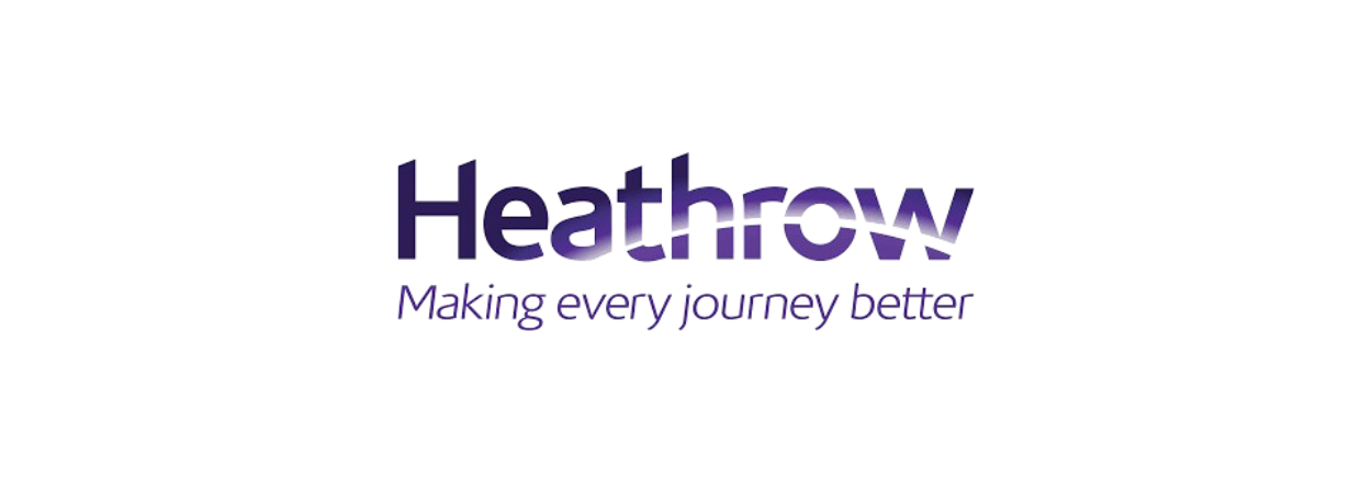 heathrow logo white