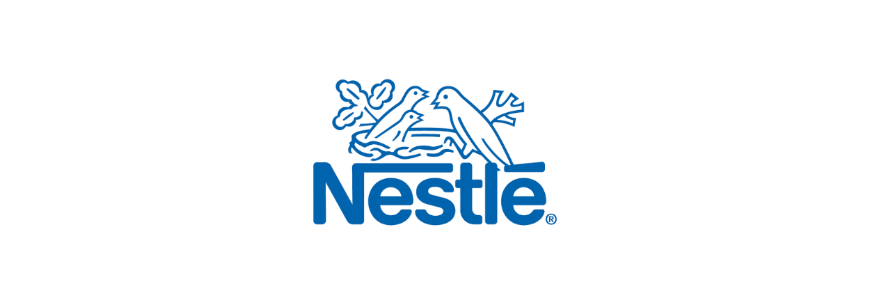 nestle logo White